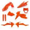 KIT PLÁSTICOS COMPLETO ACERBIS KTM EXC / EXC-F 2017 - 2019 LARANJA KIT PLÁSTICOS COMPLETO ACERBIS KTM EXC / EXC-F 2017 - 2019 LARANJA
